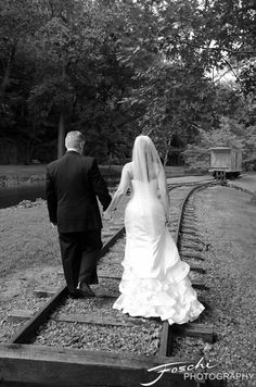 Foschi Hagley wedding railroad