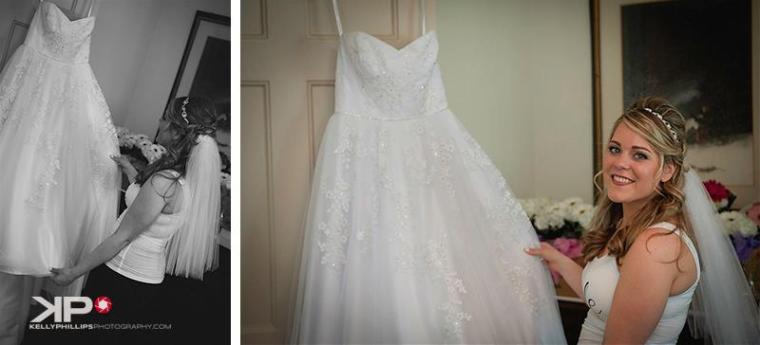 Kelly Phillips Whist bride in modern corsette