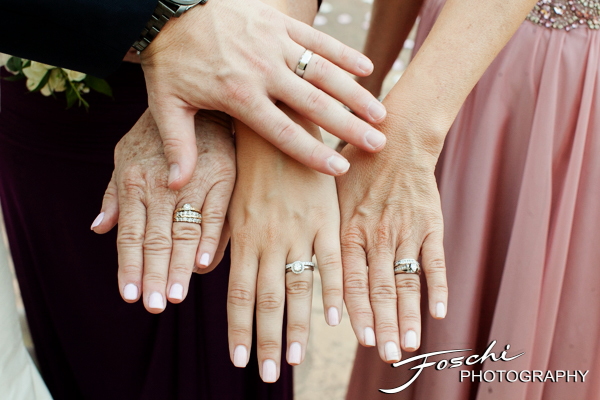 Foschi wedding pink generation hands